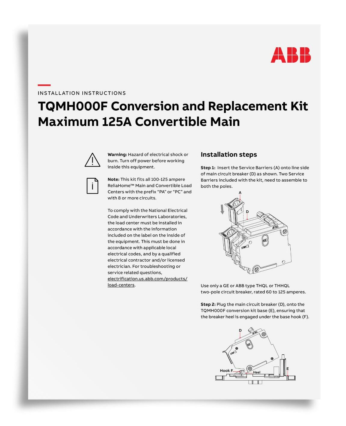 Portfolio Abb Installation Manual Front