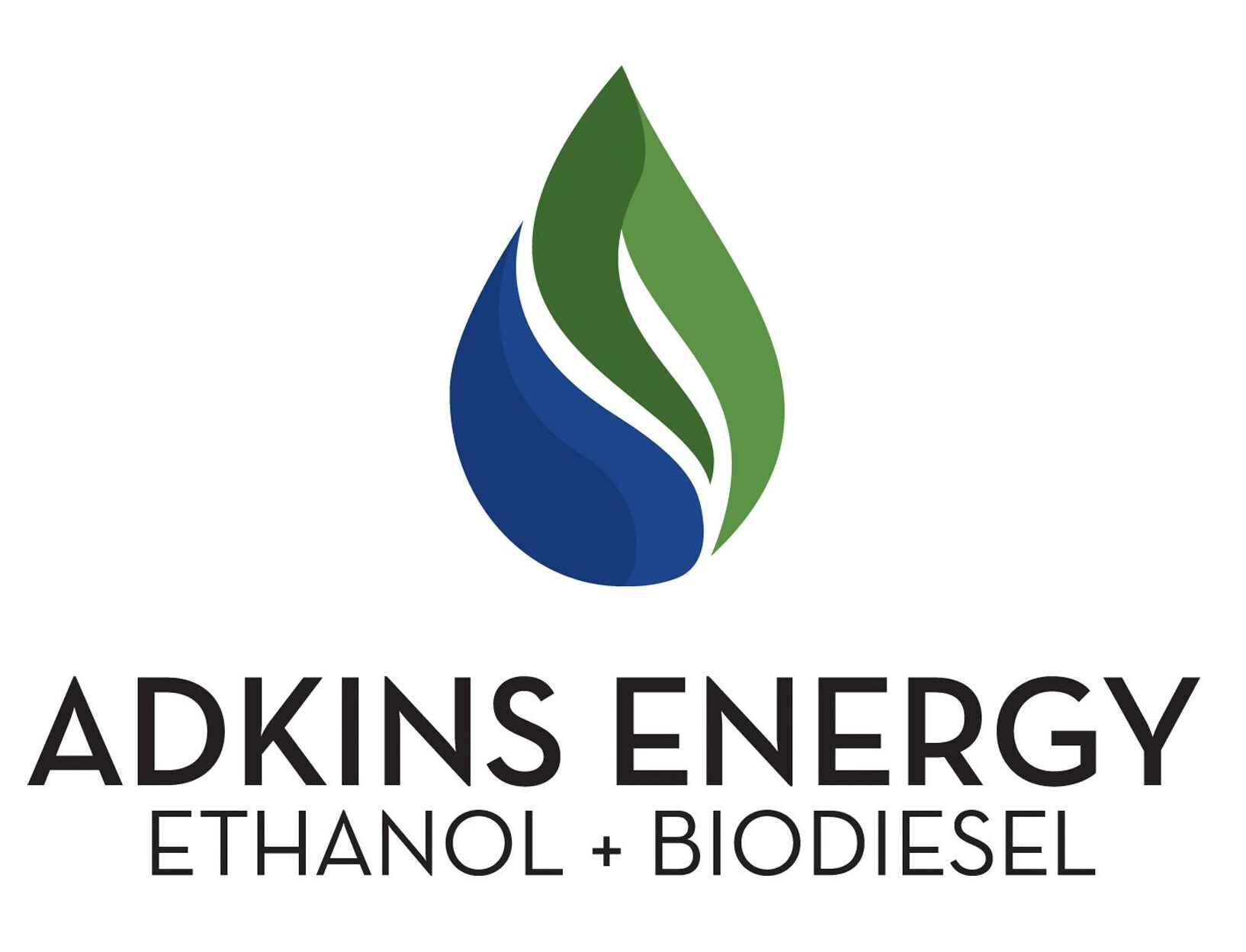 Logo design for Adkins Energy ethanol and biodiesel plant in Lena, Illinois